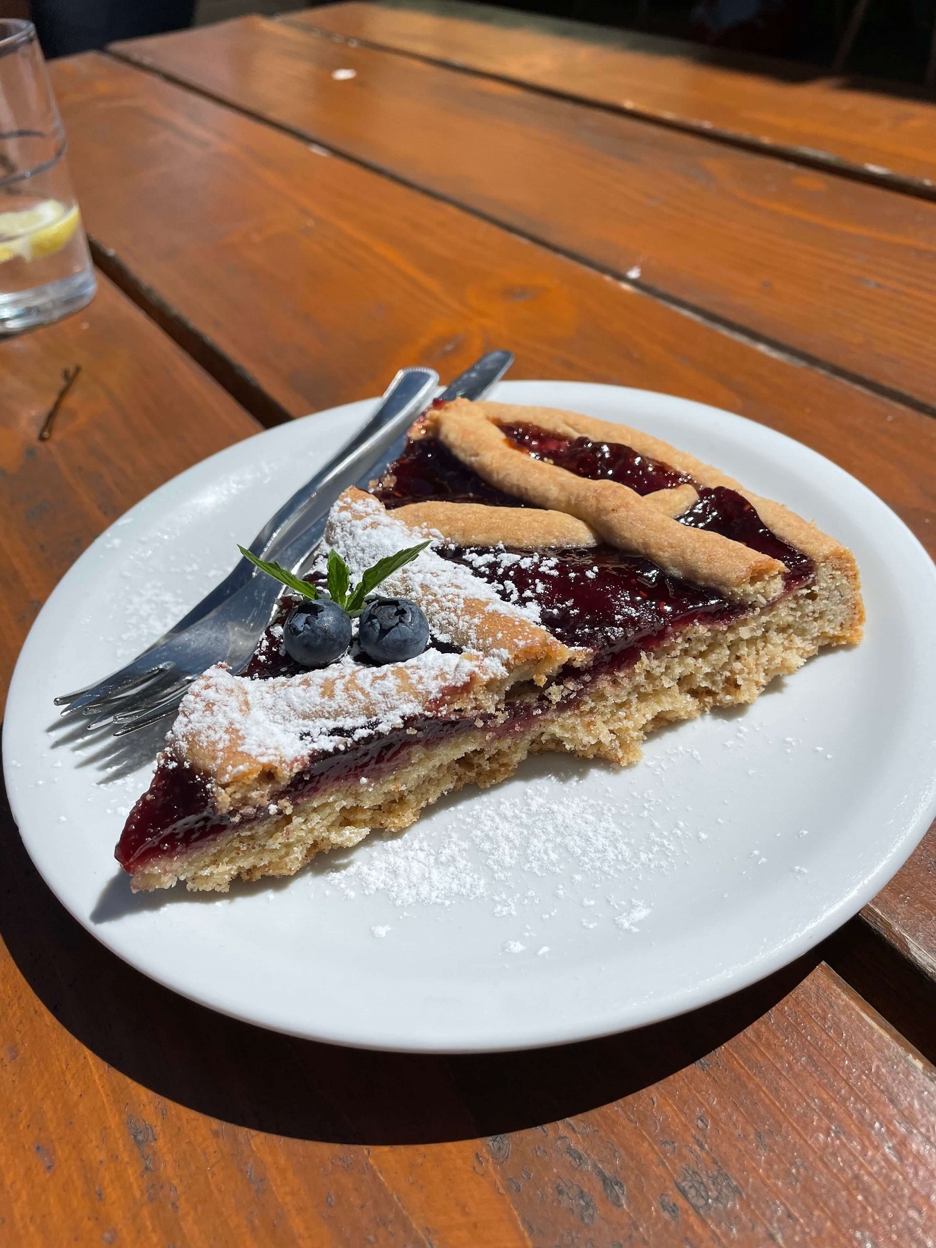 Kuchen auf der Alm