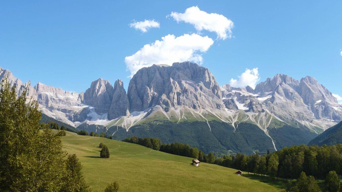 Kann man von Bozen den Rosengarten sehen?