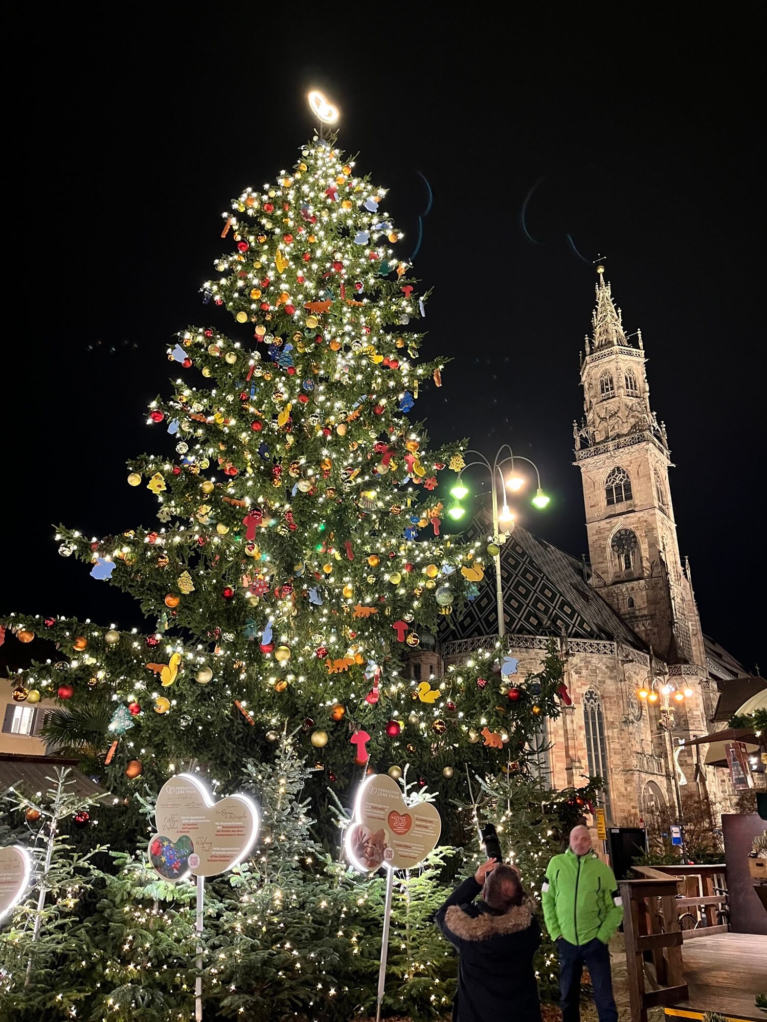 Weihnachtlicher Markt in Bozen