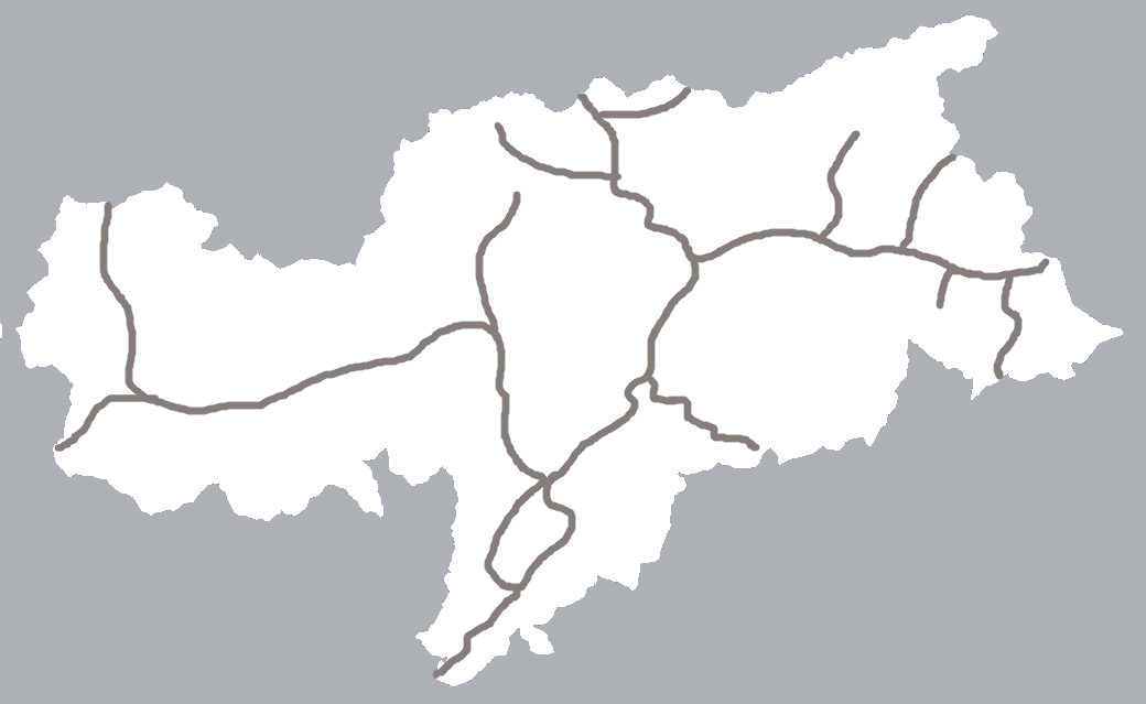 Radwege in Südtirol mit Karte