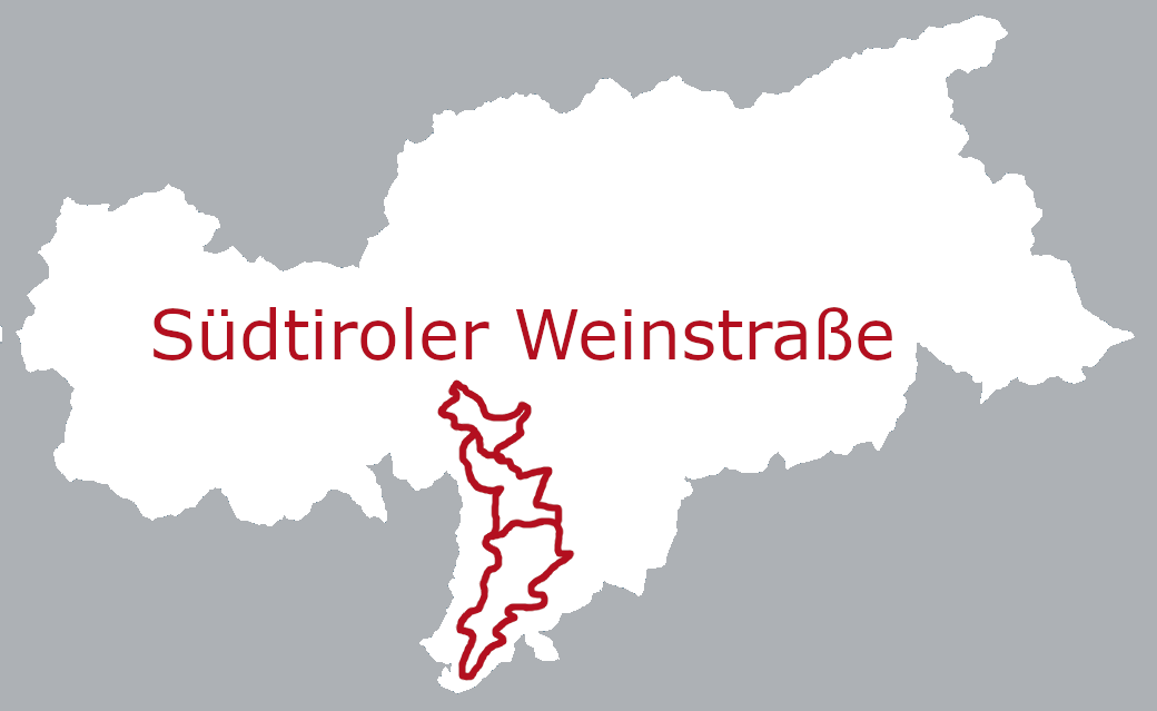 Weinstraße in Südtirol