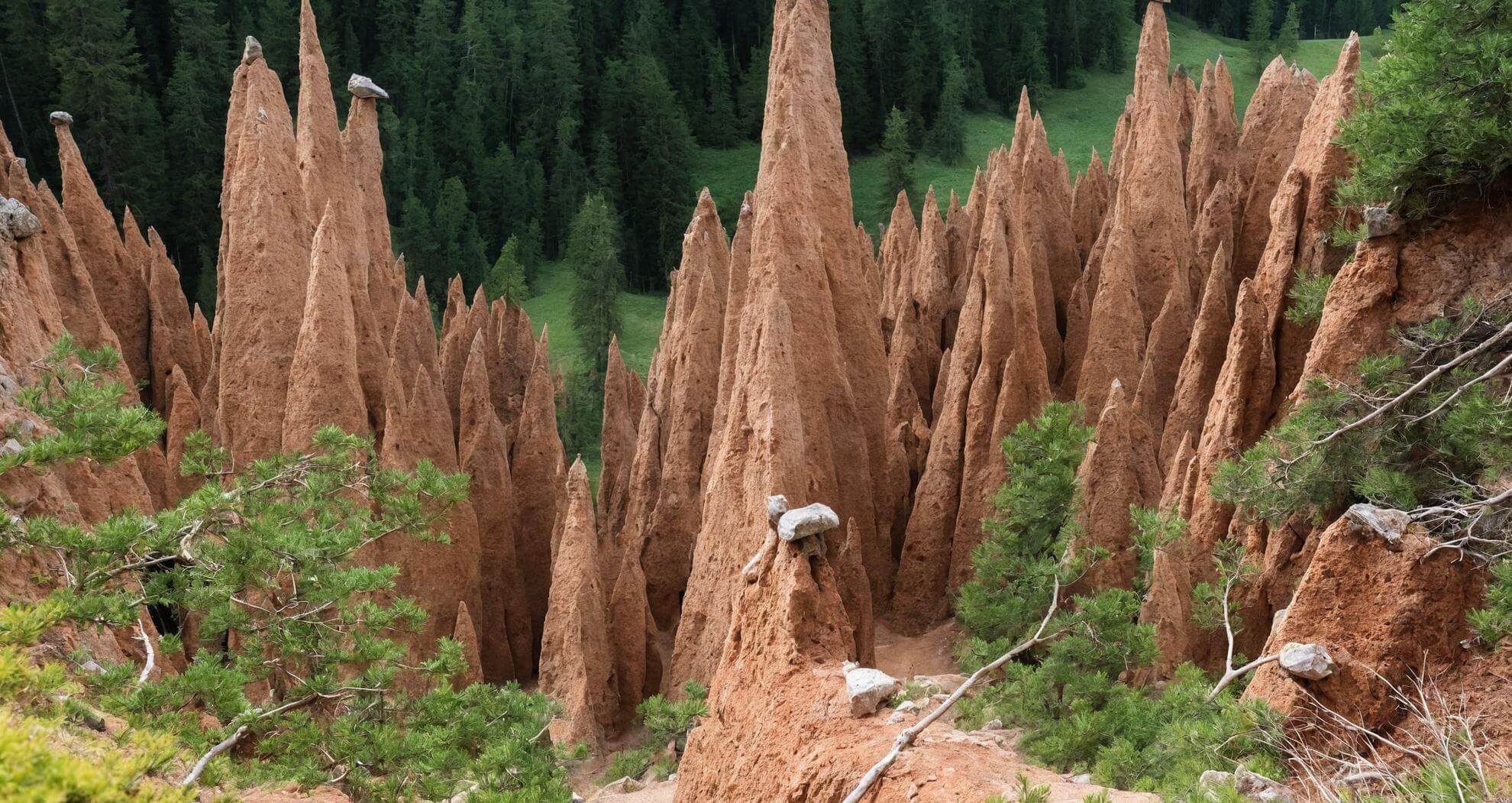 Wie sind die Erdpyramiden in Südtirol entstanden?