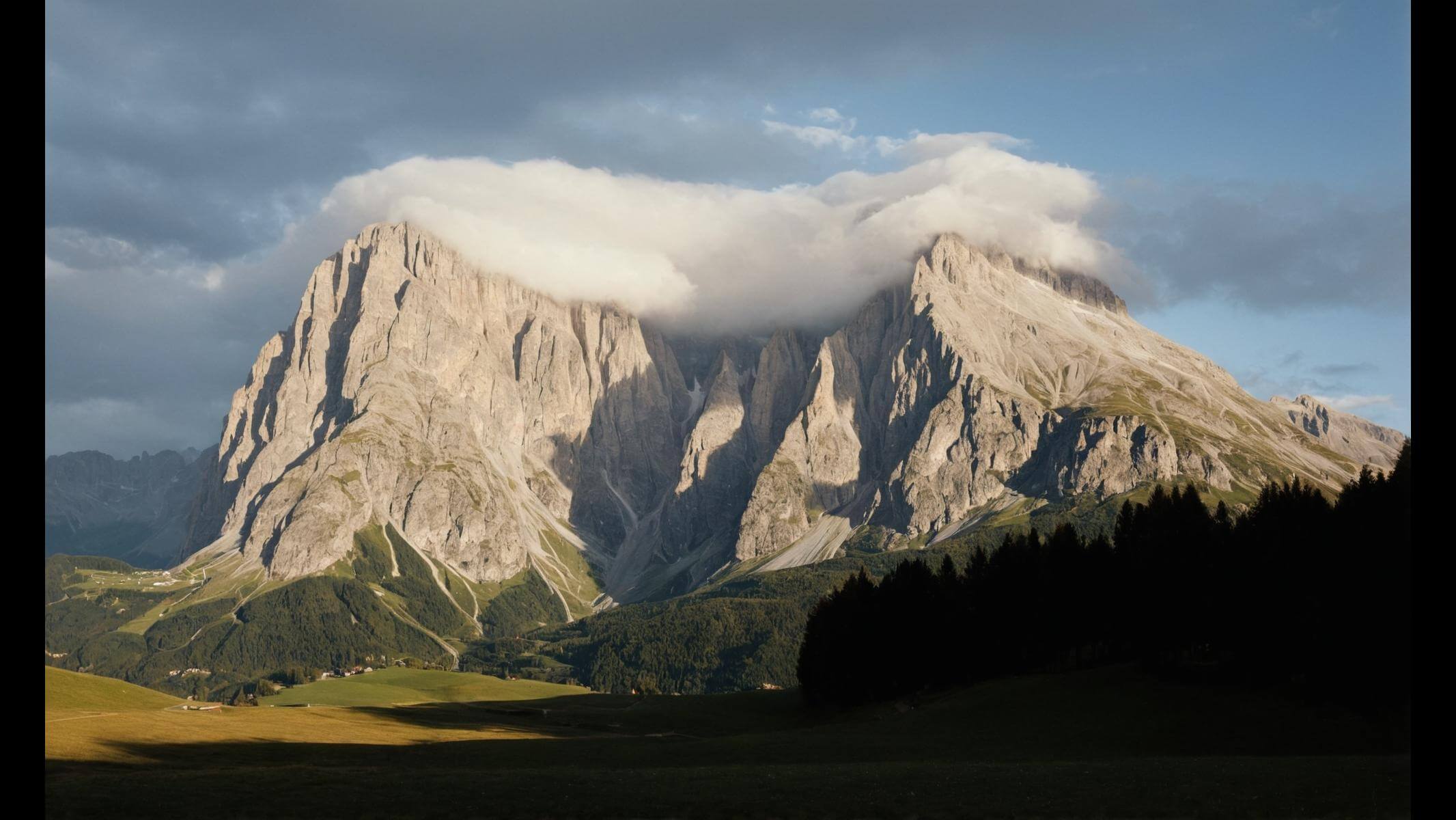 Wo ist der Berg Plattkofel?