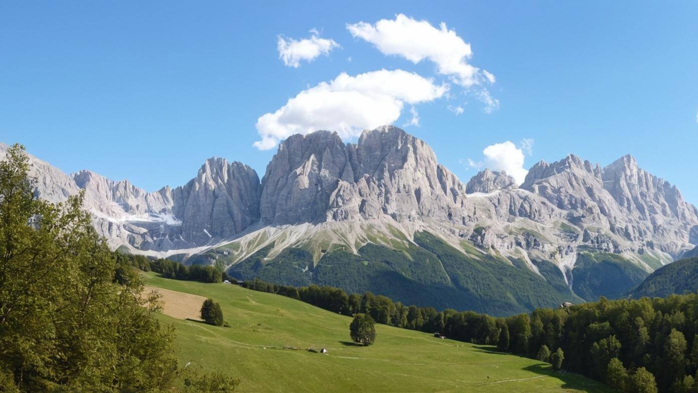 Wo sieht man den Rosengarten am besten?