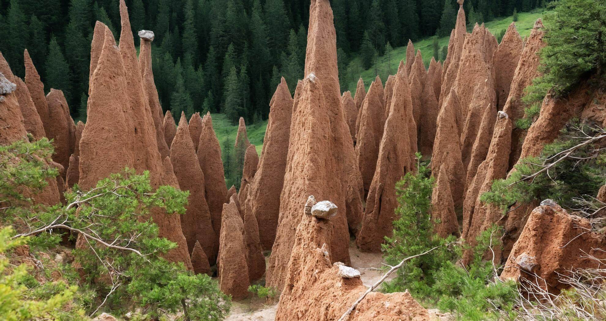 Wo sind die schönsten Erdpyramiden in Südtirol?